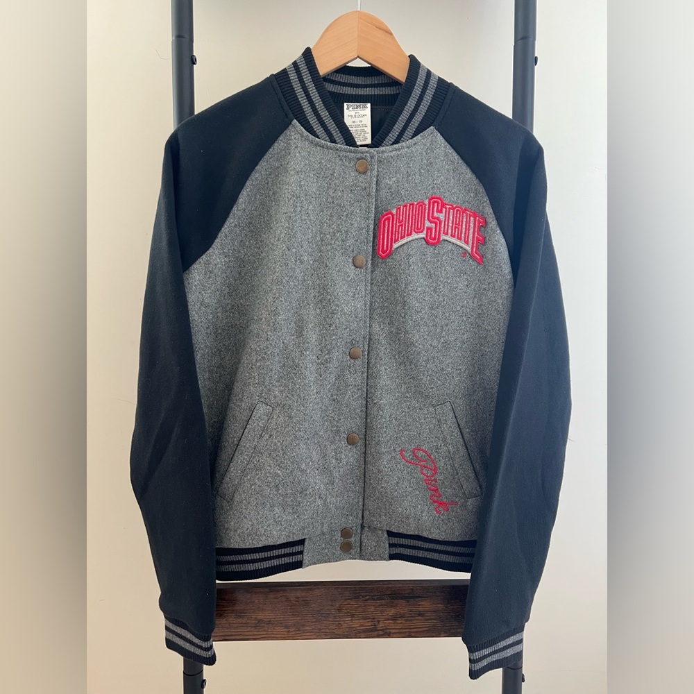 Ohio State Varsity Jacket by PINK Victoria’s Secret